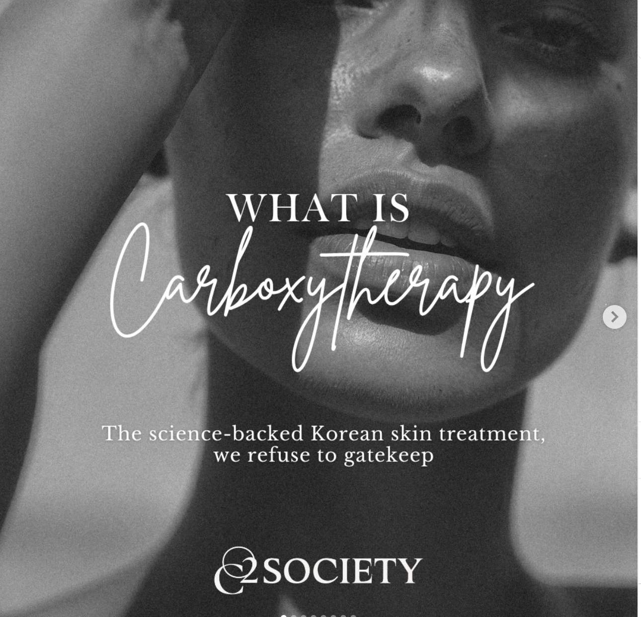 science-backed Korean skincare, carboxytherapy